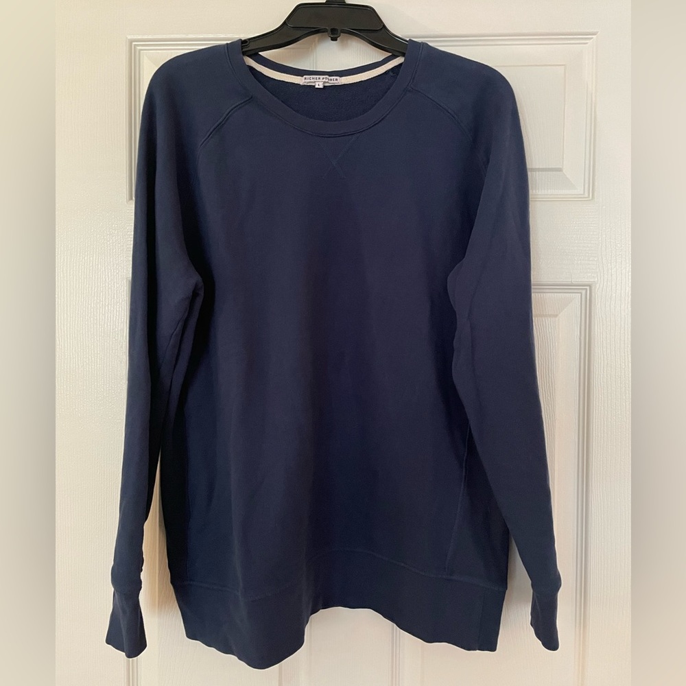 Richer Poorer crewneck recycled sweatshirt